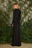 FABULOUS AGILITÀ - Vestido Longo Mayra Gola Preto - Verão 27