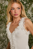 FABULOUS AGILITÀ - Blusa Samara Tricot OFF White - Verão 27