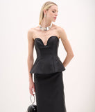 ARTE SACRA - Conjunto Saia C/ Top Preto