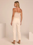 LE LIS BLANC - Calça Stella Skinny II OFF White