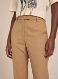 LE LIS BLANC - Calça Stella Skinny V Bege Médio