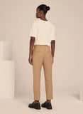 LE LIS BLANC - Calça Stella Skinny V Bege Médio
