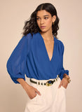 LE LIS BLANC - Blusa Debbie Azul