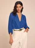 LE LIS BLANC - Blusa Debbie Azul