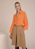 LE LIS BLANC - Camisa Alena Laranja