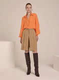 LE LIS BLANC - Camisa Alena Laranja
