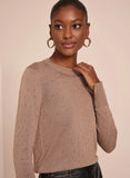 LE LIS BLANC - Blusa Tamires Marrom