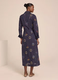 LE LIS BLANC - Chemise Bordado Fun Azul Marinho com Bordado Fun