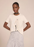 LE LIS BLANC - Blusa Boneca Off White