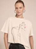 LE LIS BLANC - Blusa Hand Off White
