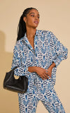 LENNY - Camisa Pala Franzida Yucca Estampado