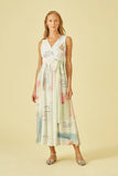CORI - Vestido Cachecouer em Tules Estampa Poesia