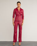 MADRE REINA - Camisa Ester Couro Orquid