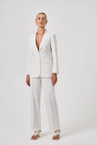 CORI - Blazer Bordado Costas Sun OFF White