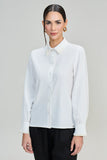 SCALON - Camisa Viscose Manga Longa OFF White