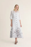 CORI - Vestido Chemise Estampa Flora - Verão 27