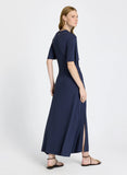 LE LIS BLANC - Vestido Petra Azul Marinho