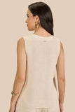 SCALON - Conjunto Viscose Regata e Natural Bege