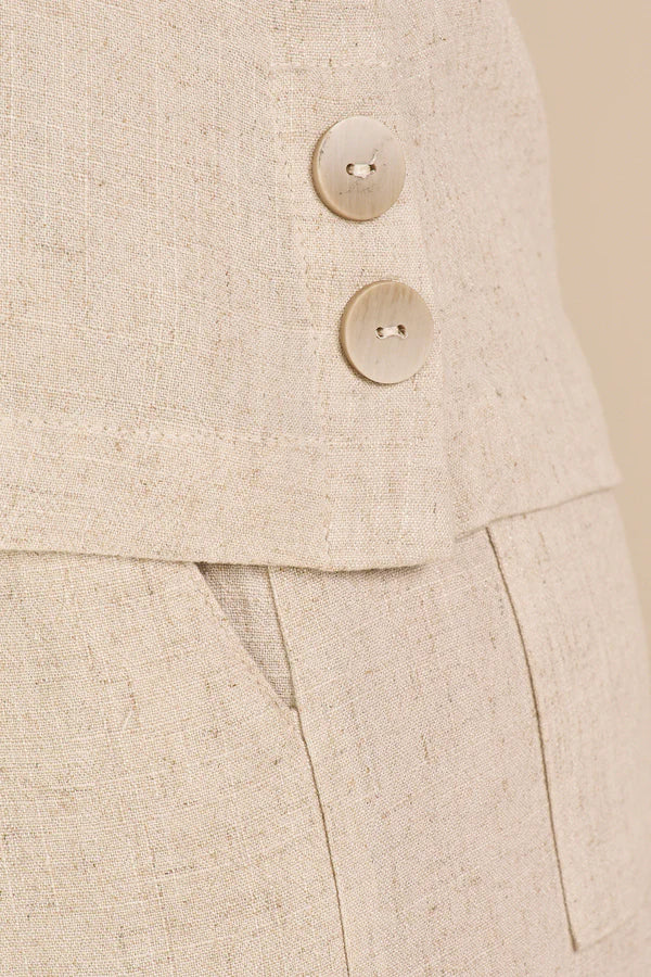 SCALON - Conjunto Viscose Regata e Natural Bege
