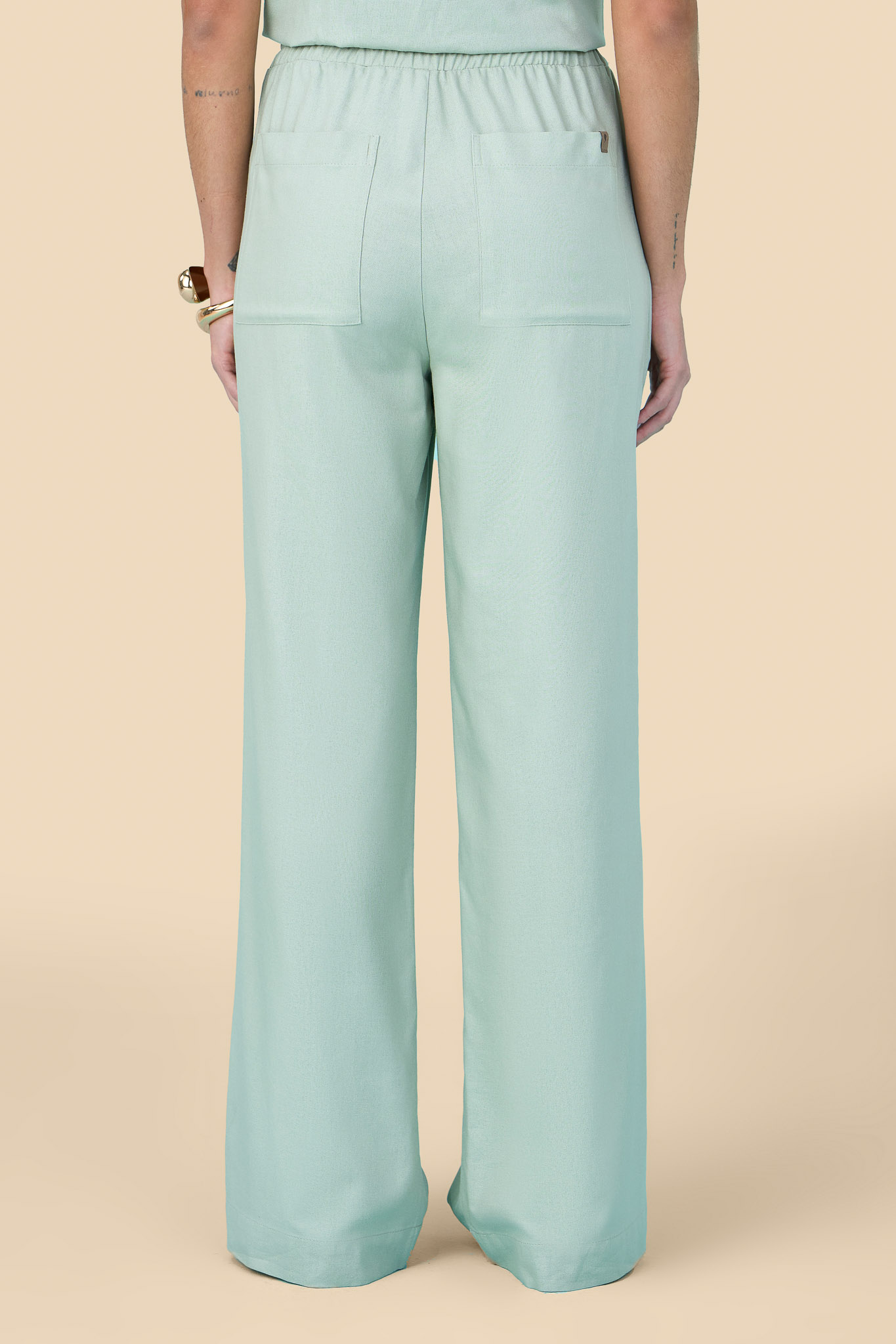 SCALON - Conjunto Viscose Blusa Macideira e OFF