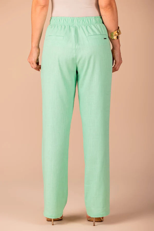 SCALON - Conjunto Viscose Camisa e Verde Maça