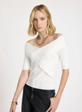LE LIS BLANC - Blusa MC Sara II OFF White