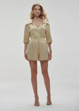 ALPHORRIA - Short Alfaiataria Bolso Faça Dourado