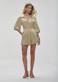 ALPHORRIA - Short Alfaiataria Bolso Faça Dourado