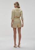 ALPHORRIA - Short Alfaiataria Bolso Faça Dourado