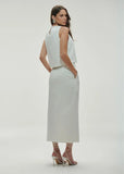 ALPHORRIA - Regata Cropped Linho OFF White