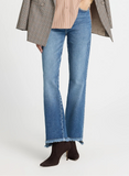 LE LIS BLANC - Calça Paula Reta Irregular Jeans Claro