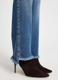 LE LIS BLANC - Calça Paula Reta Irregular Jeans Claro
