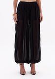 La Moda - Calça Ballon Cintura Media Preto - Verão 27