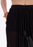 La Moda - Calça Ballon Cintura Media Preto - Verão 27