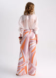 ALPHORRIA - Camisa Pintura A Mão OFF White Estampado