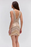 PATBO - Vestido Curto Bege