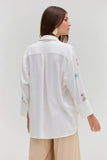 PAT BO -Camisa OFF White