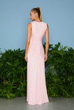 AGILITÀ - Vestido Longo Stella C/ Capa Cerejeira