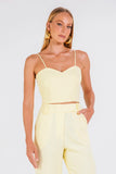 CHARTH - Top Elana Sunshine Amarelo - Verão 27