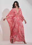 ALPHORRIA - Vestido Longo Estampado C/ Broche - Verão 27