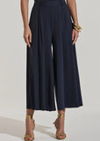 ALPHORRIA - Calça Pantalona Cos de Elastico Azul Marinho - Verão 27