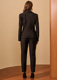 ALPHORRIA - Calça Alfaiataria C/ Bolso Preto