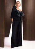 ALPHORRIA - Blusa Detalhe Laço Preto