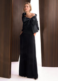 ALPHORRIA - Blusa Detalhe Laço Preto