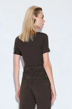 ONE UP - Blusa Brown C/ Fluity Marrom