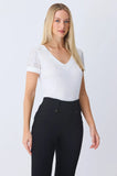 ONE UP - Blusa Cetim OFF C/ Gold