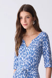 ONE UP - Blusa Claudia Azul