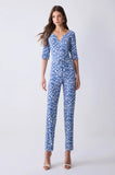 ONE UP - Blusa Claudia Azul