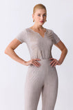 ONE UP - Blusa Danny Bege