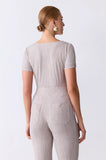 ONE UP - Blusa Danny Bege